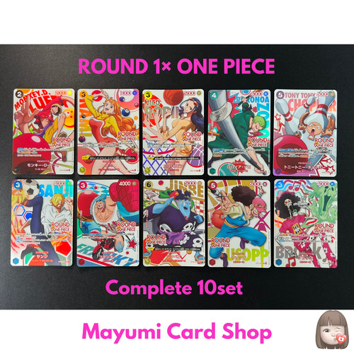 Set round 1 one piece - [10,