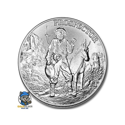 Unze silber round prospector - silber,