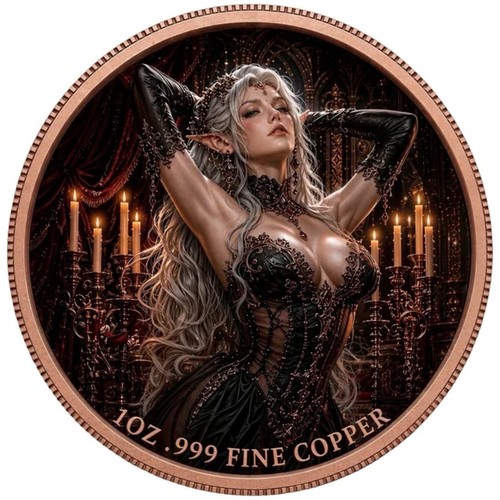 Dark elfe 999 feinkupfer - .999,