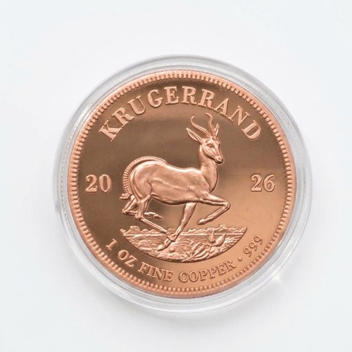 Krugerrand kupfermünze 1 - kupfermünze,