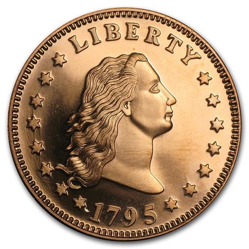 Unze copper round flowing - 1,