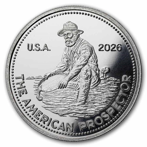 Usa round american prospector - round,