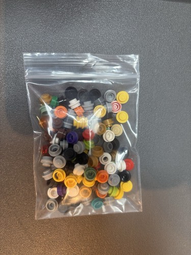 Lego platte round - 1x1, gemischt